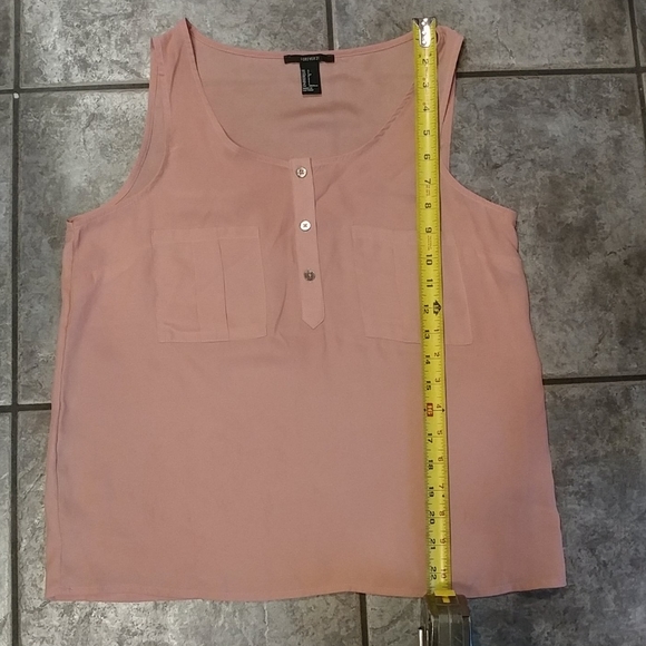 F21 semi sheer tank top size small - Picture 3 of 5